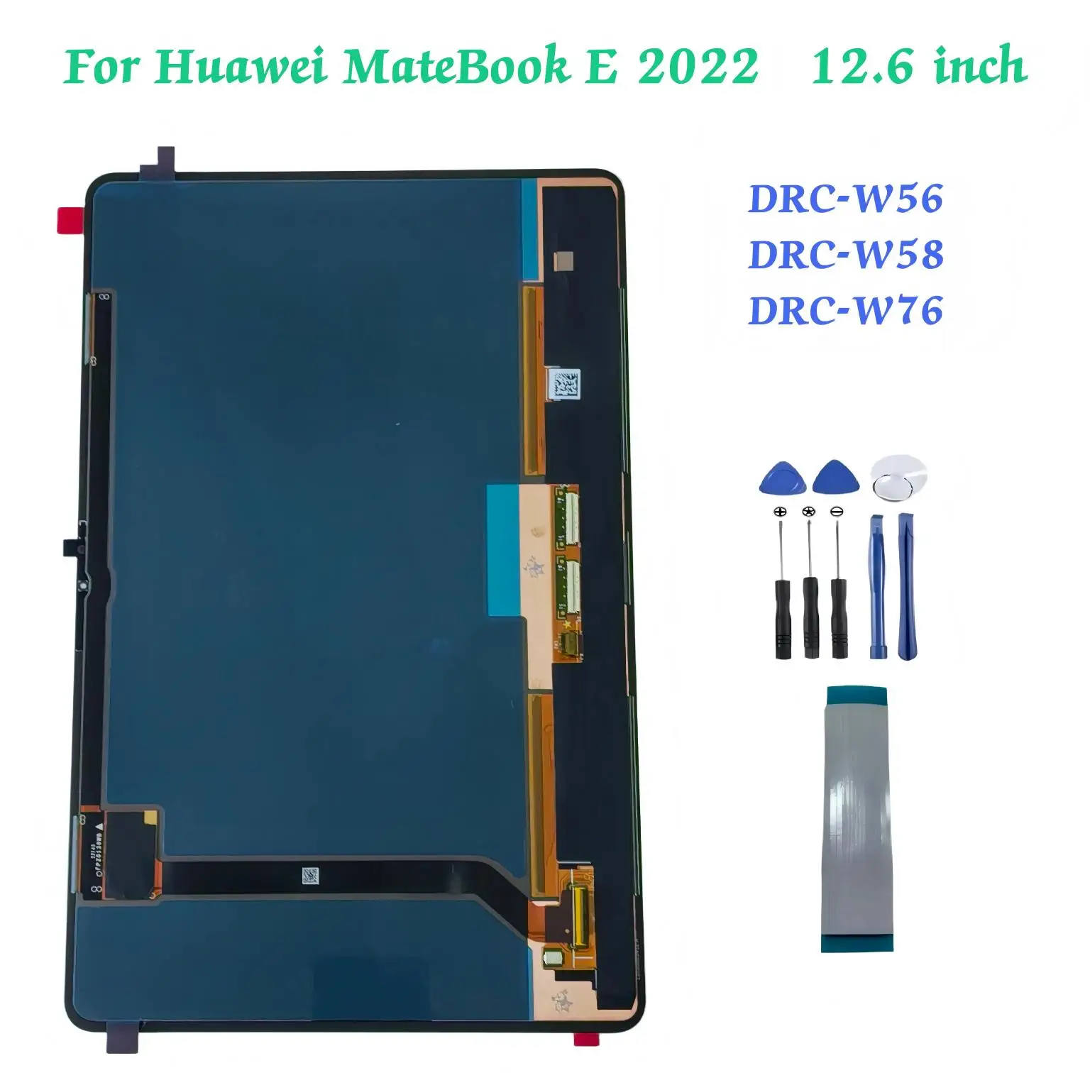 

AAA+ Дисплейный модуль (LCD+тачскрин) для Huawei MateBook E 2022 12.6" DRC-W56 DRC-W58 DRC-W76, сборка для ремонта