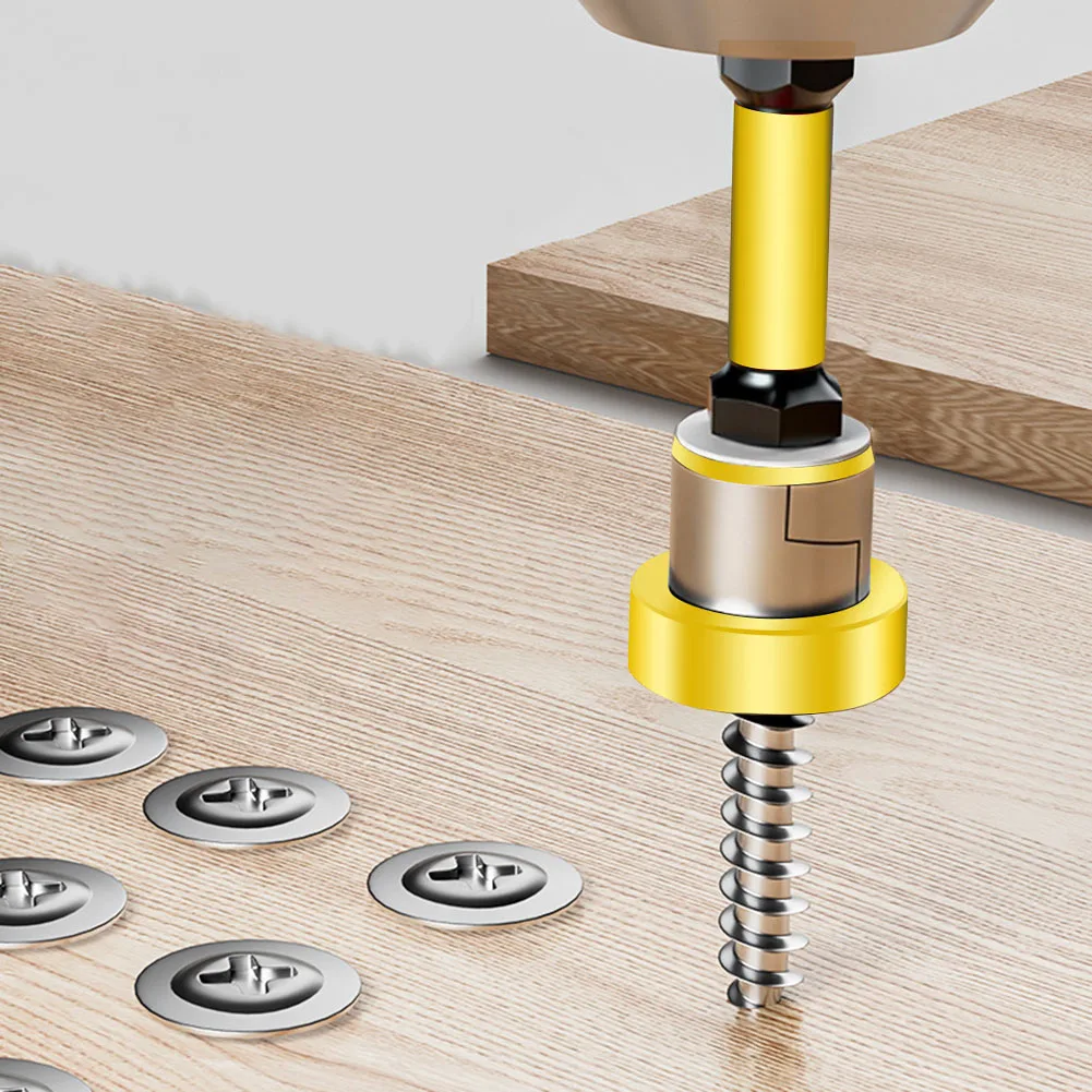 As Picture Magnetic Screwdriver Bits Mechanic Hand Tool Accessories Straight And Concentric Design Improves Work Efficiency