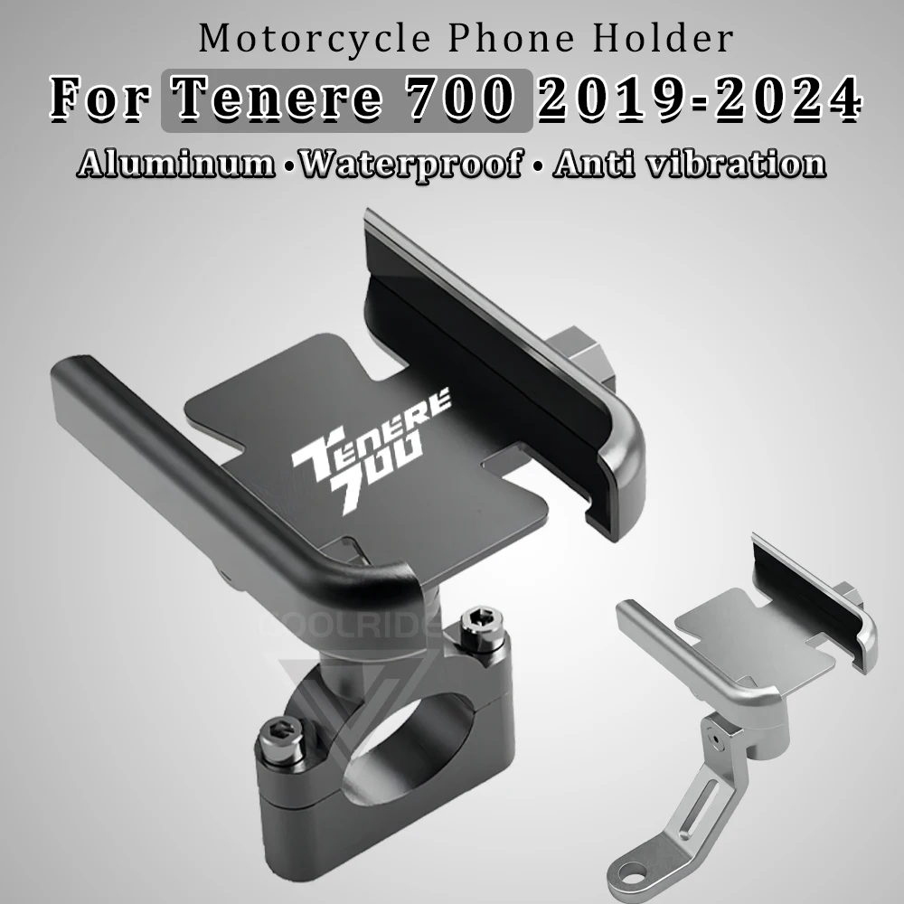 

Мотоциклетный держатель для телефона Tenere 700 World Raid из алюминия для Yamaha Tenere700 аксессуары T7 T700 XTZ 2020 2022 2023 2024