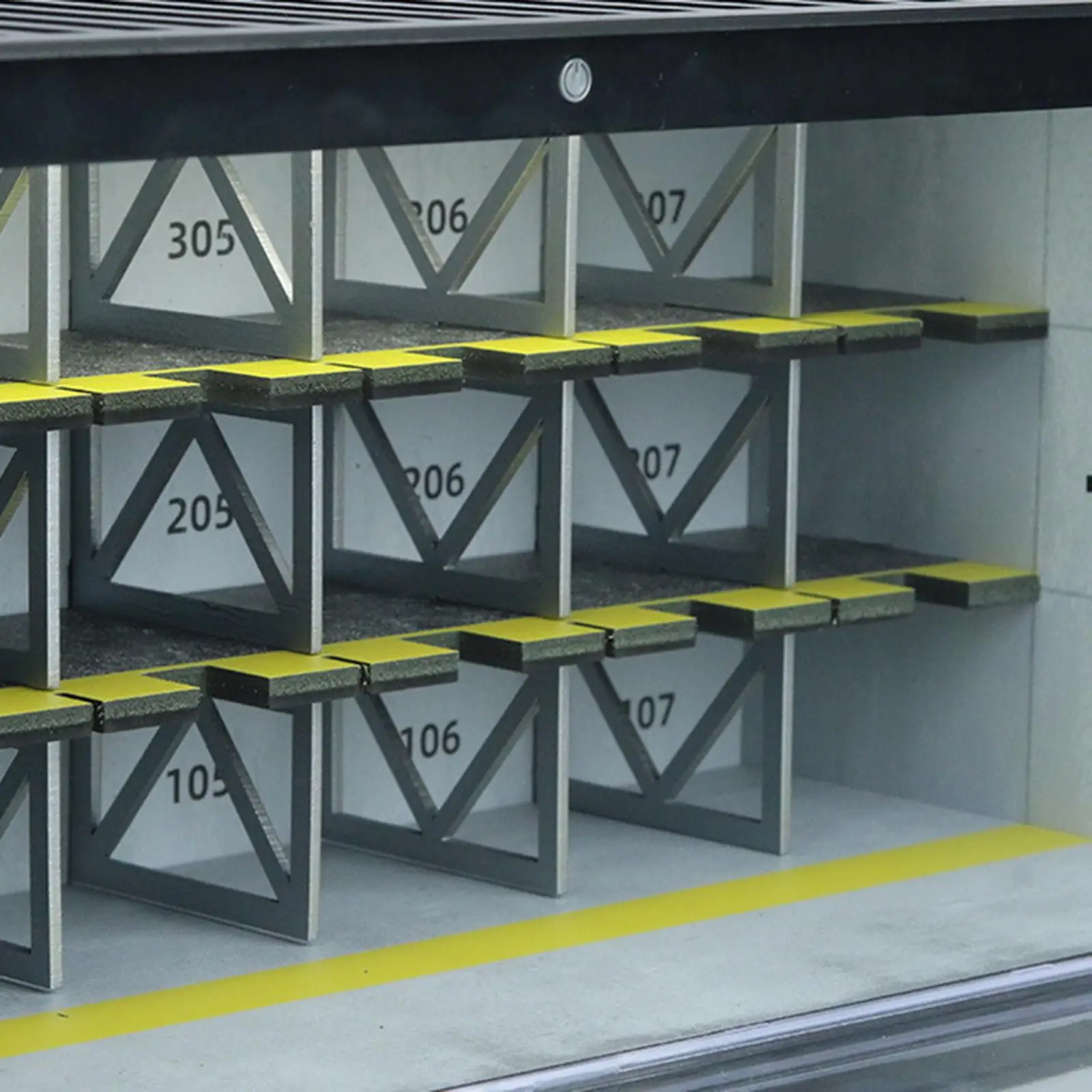 

Модельный стенд-органайзер для автомобилей 1/64: Сцена парковки, микроландшафт. Коллекционный подарок для декора дома, офиса, магазина.