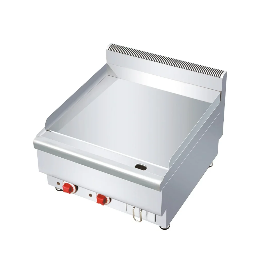 

Commercial 220V Countertop Flat Electric Fryer Griddle for Restaurant Kitchen Use