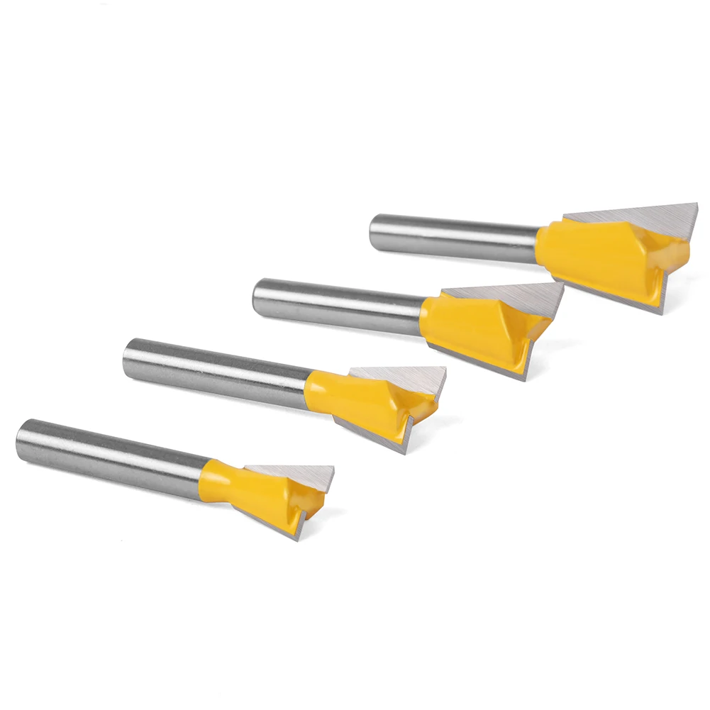 Imagem -06 - Shank Dovetail Joint Router Bits Grupo 14 Graus Fresa para Madeira 14 12 mm mm 12 mm