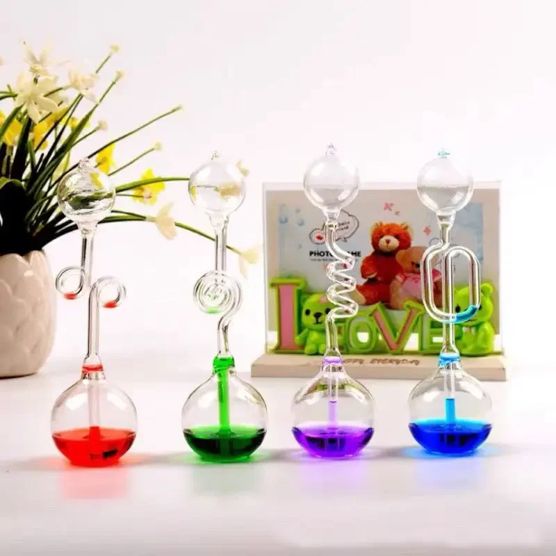 Office Thinking Hand Pot Meter Hand Boiler Science Energy Transfer Love Thermometer Science Experiment Thermosensitive Bottle