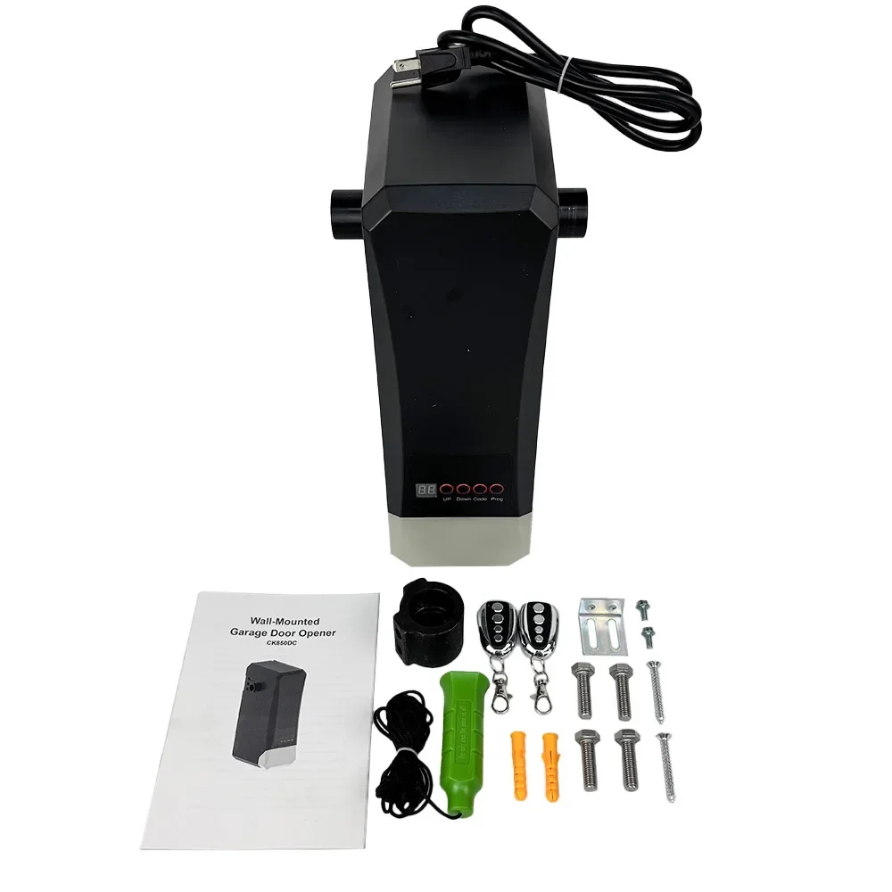 Automatic Wall-Mounted 100kg Garage Door Opener with Encoder Limit High-Tech Home Security