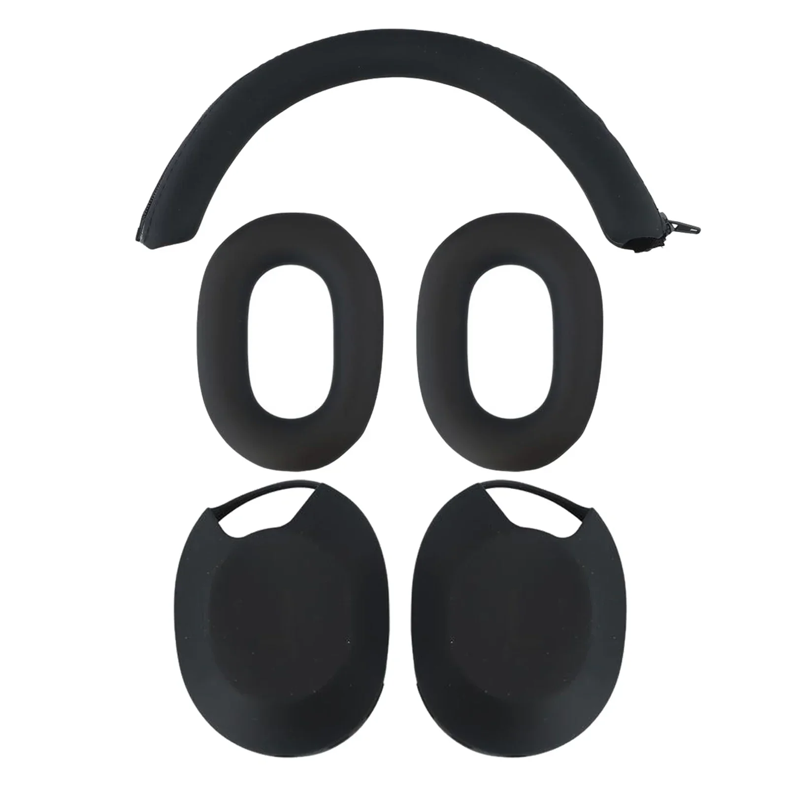Silicone protective sleeve For Sony WH1000XM5 Headsets Cover  Sleeve Scratch Proof  washable with water Soft and skin friendly