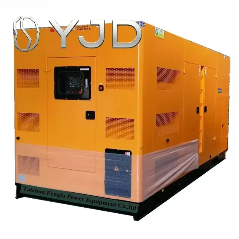 Silent 500 KVA 400kW Generator with Brushless AC Alternator