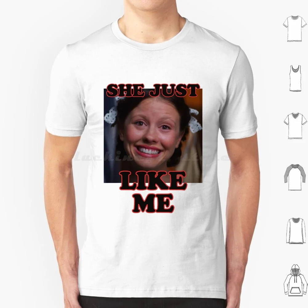 Pearl Just Like Me Fr Fr Camiseta de algodón para hombres y mujeres DIY estampado Mia Goth Pearl A24 película Ti West película de terror X película de terror