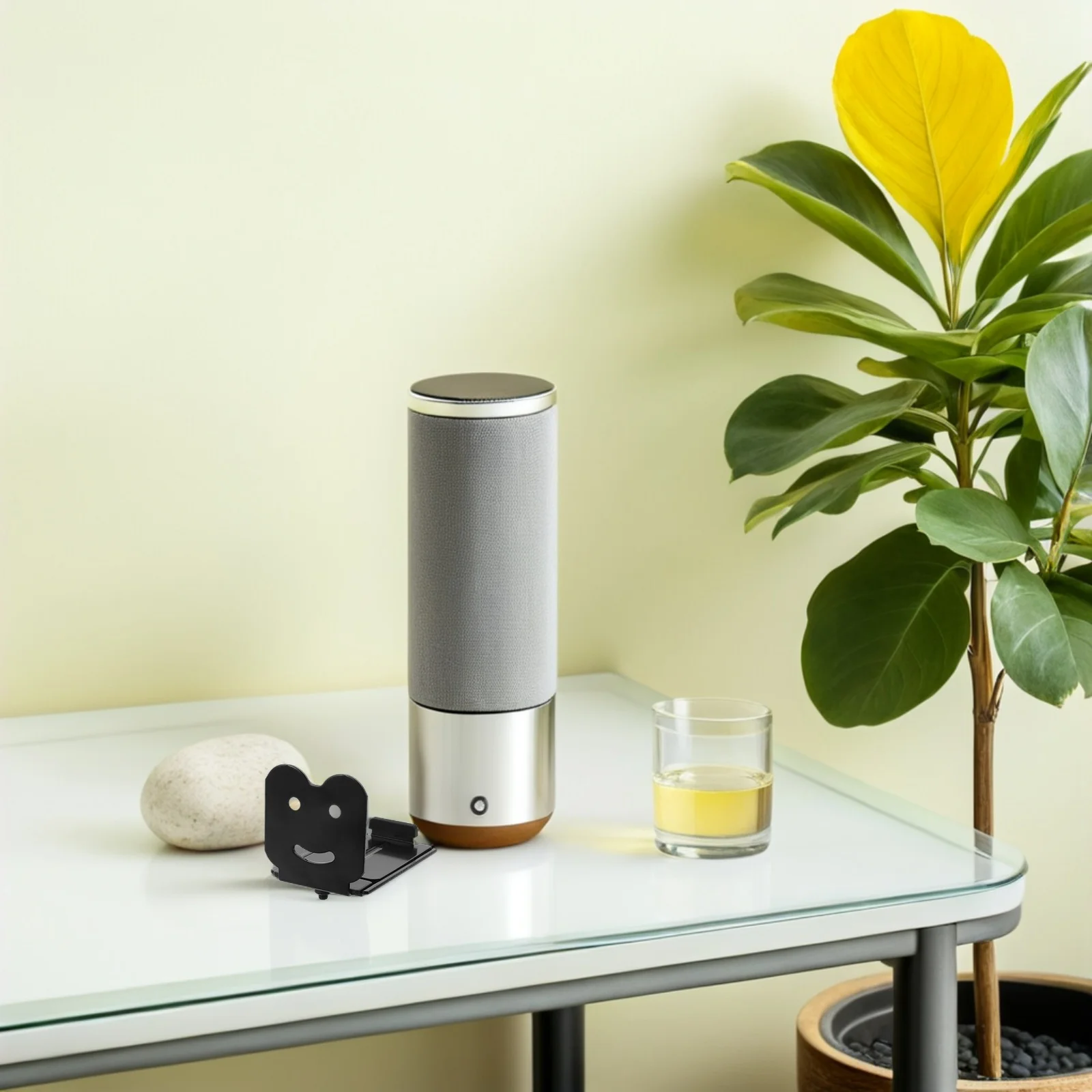 

2Pcs Soundbar Wall Mount Bracket Adjustable 3.14-5.1inch Stable Metal Speaker Mount Holder Surround Sound Shelf