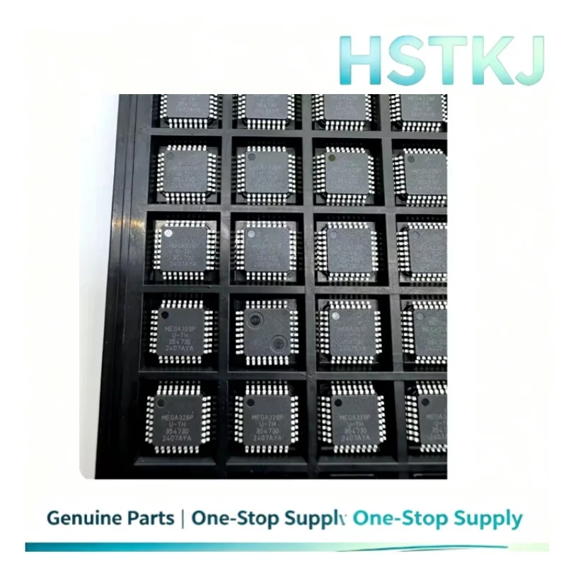 Original ATMEGA328P-AU Microcontroller IC Chip, MEGA328P, 328P, TQFP32, 8 Bits, 5 Pieces Per Lot, New Product