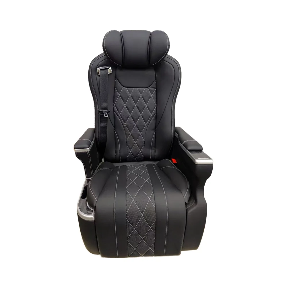 

Universal Car RV Auto Car Electric Seats 8-Way Power Adjustable with Lumbar Support Ventilation