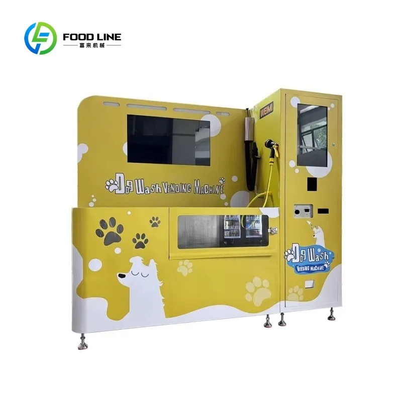 Customized Automatic Outdoor Dog Wash Machine Self Service Pet Washing & Drying Station Custom Sticker with CE Certified
