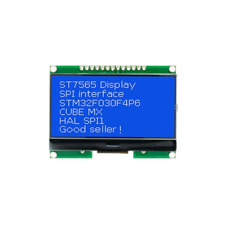 AY14 -12864 LCD COG Module 12864-06D COG Dot Matrix Screen With Chinese Font SPI Interface