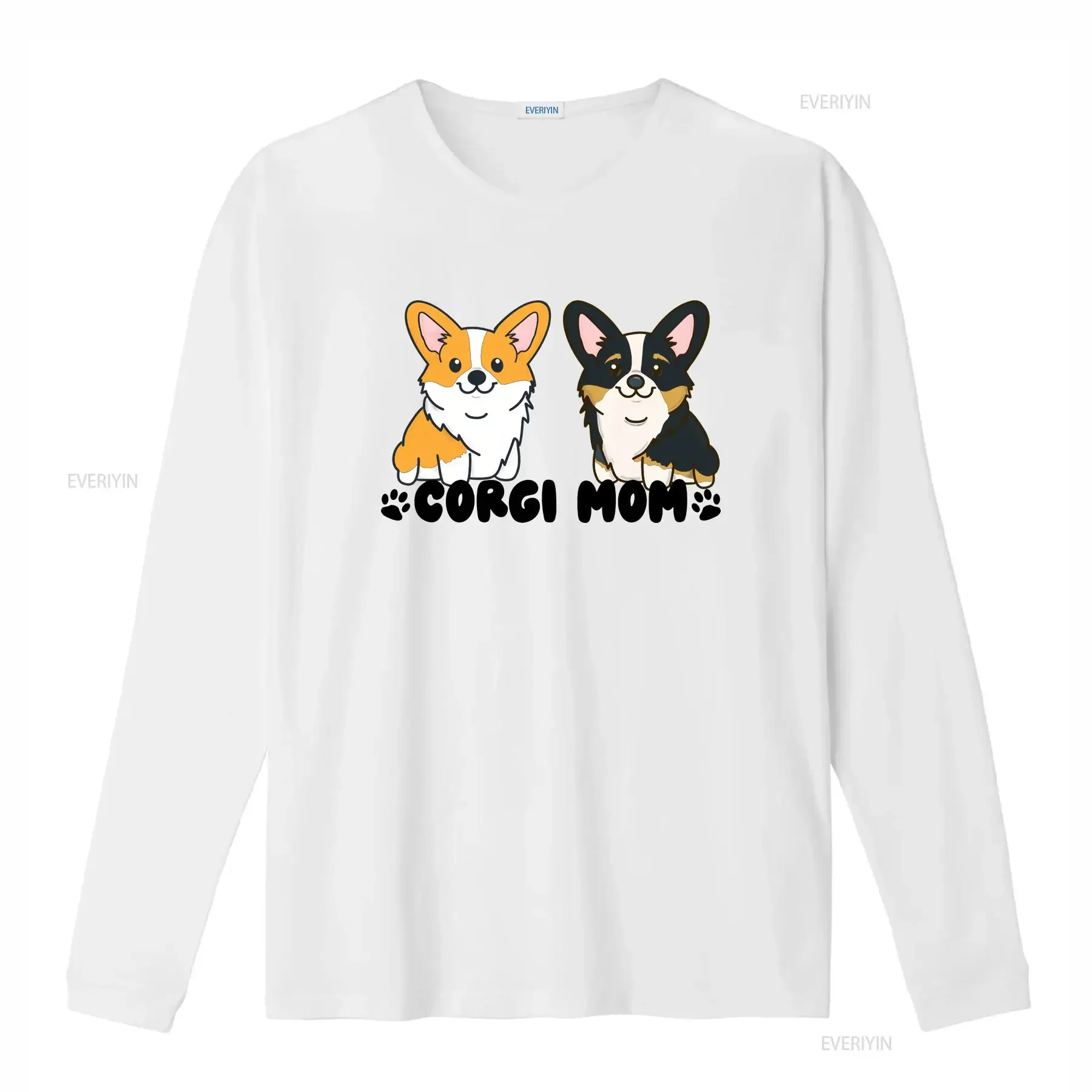 Corgi Mom T Shirt Fawn and Black Tri Color Corgis Lover Dog Cute Life Apparel vintage Washed Stretched fashion Stylish Unisex