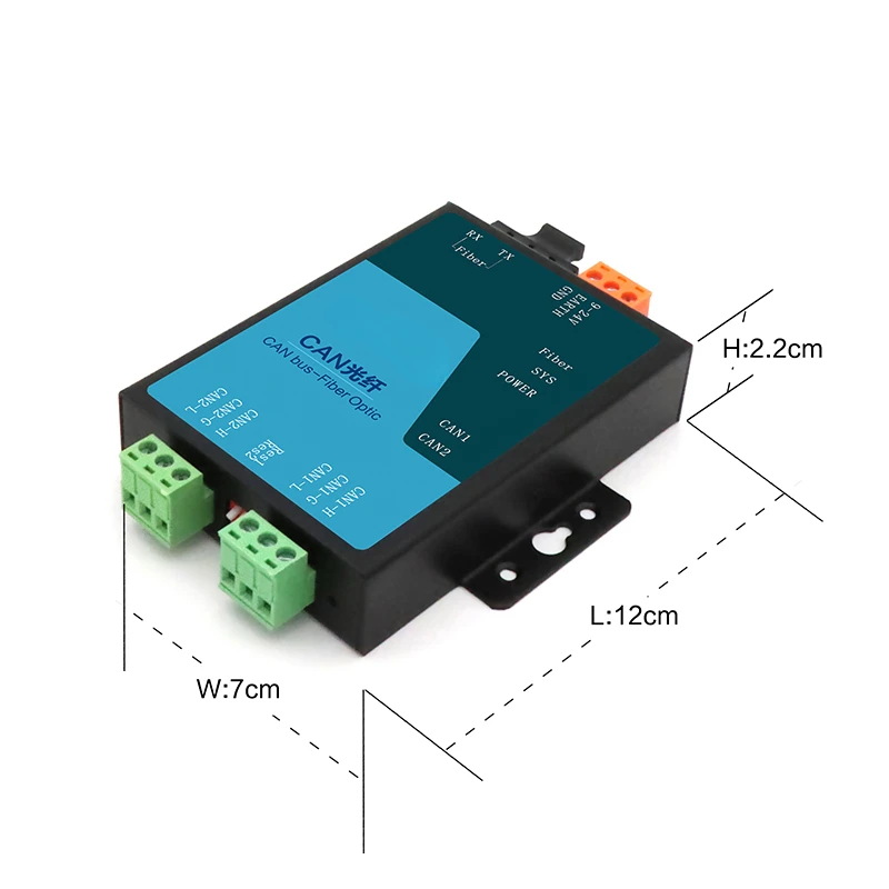 CAN Bus Fiber Optic Converter