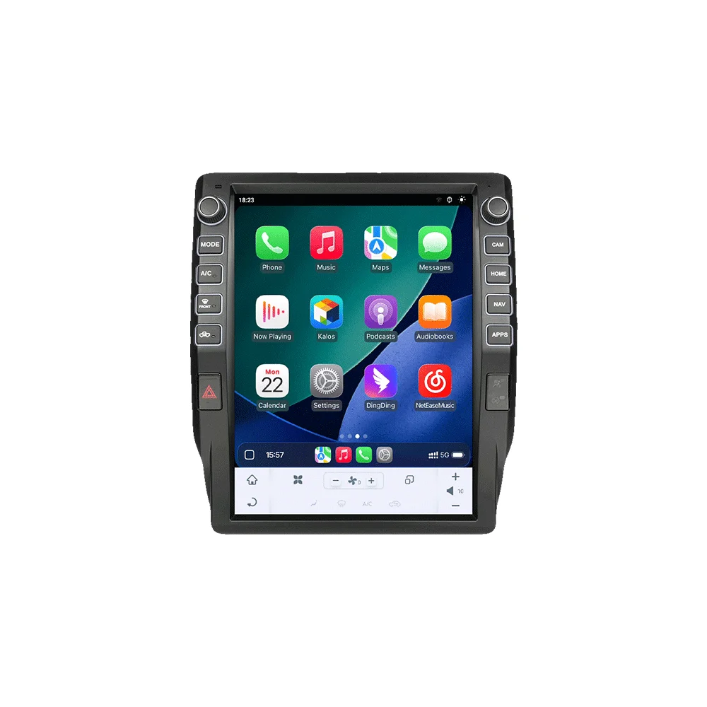 

13-дюймовый Android 14 Carplay для Toyota Tundra 2014-2019, GPS-навигация, автомобильный радиоприемник, HD сенсорный экран, авто стерео, автомобильные аксессуары