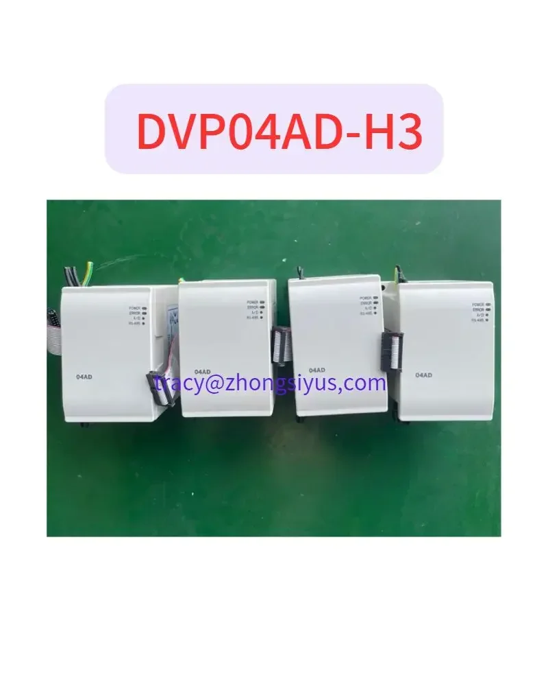 DVP04AD-H3 second hand PLC MODULE tested ok,in good condition