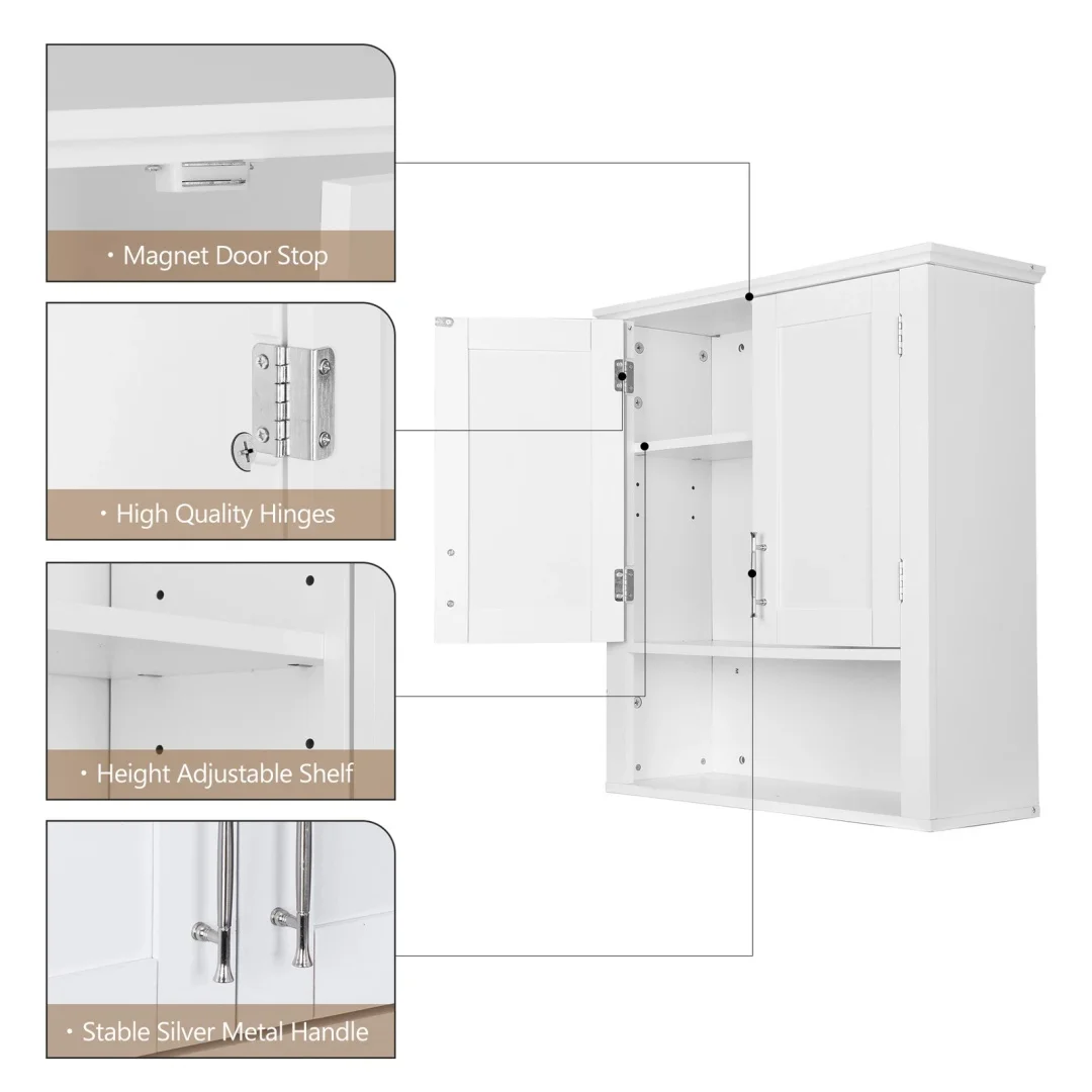 Over Toilet Wall Cabinet 4