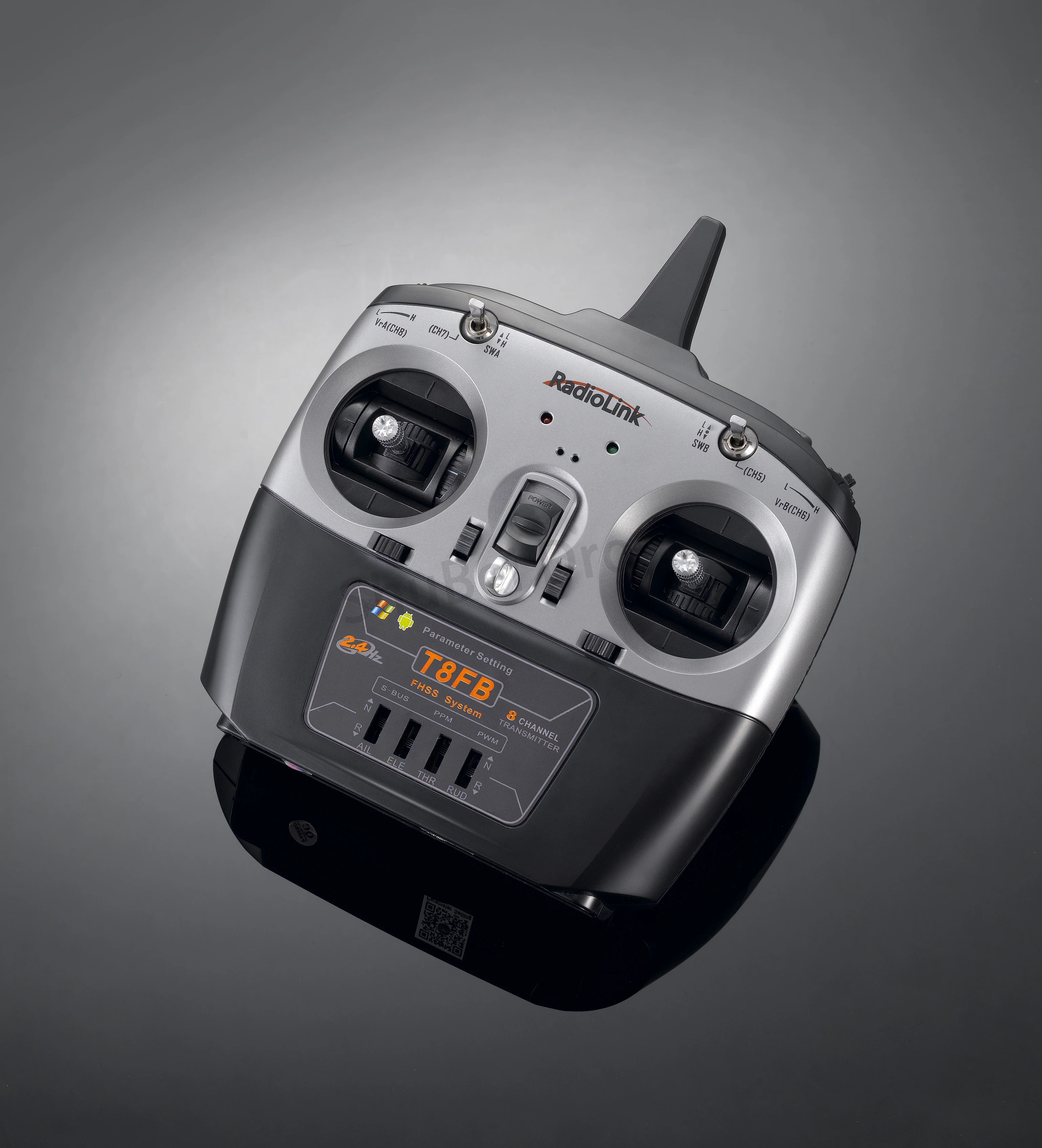 

RadioLink T8FB 8CH Radio Controller 2.4G Transmitter Support APP Setup Bluetooth For RC Drone Boat Car Fixed-wing