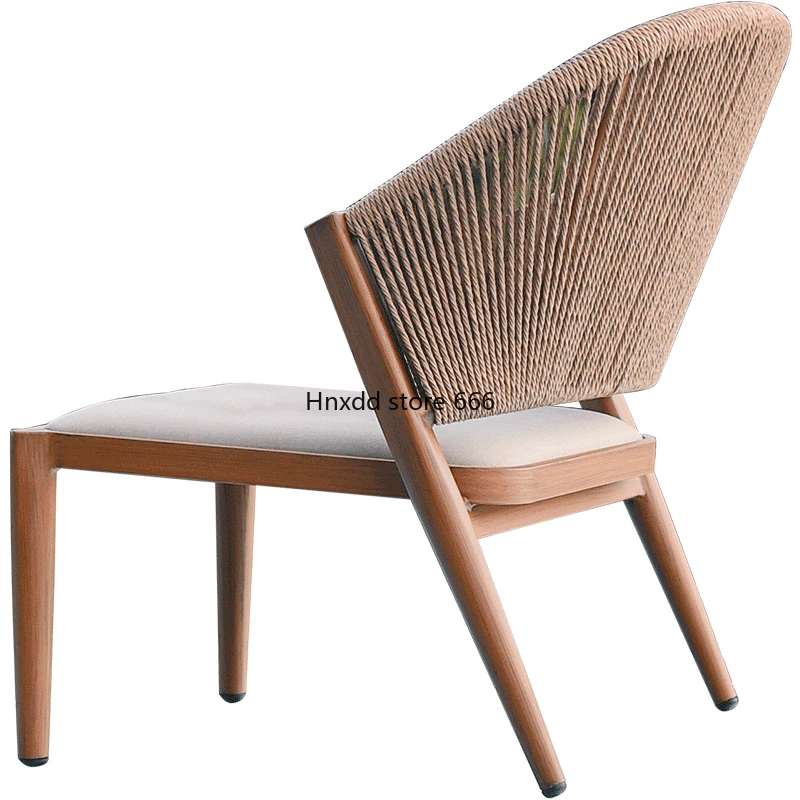 Single Nordic Simple Light Luxury Artist Home Sofa Chair Living Room Balcony Leisure Chair