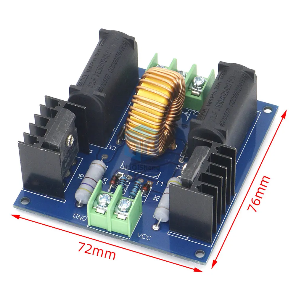 ZVS Drive Board Tesla Coil Power Supply Boost High Voltage Generator Drive Board Induction Heating Module System