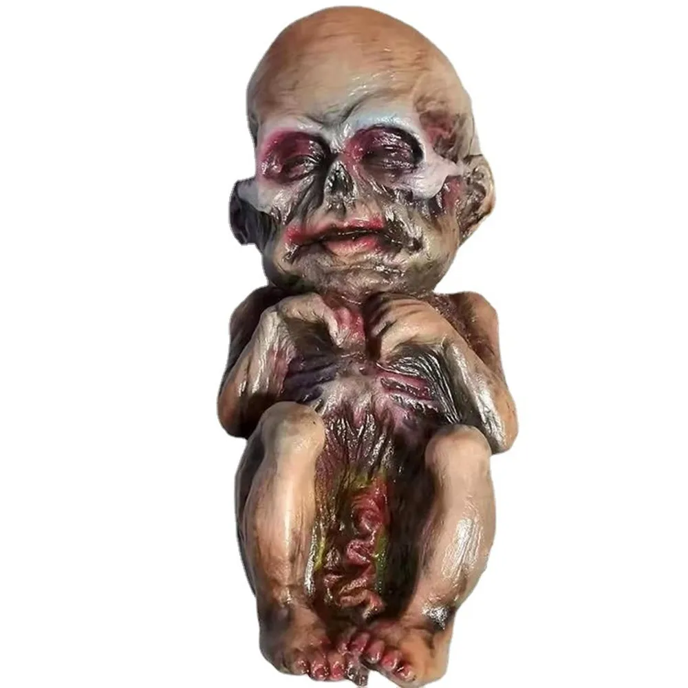 Halloween Resin Doll for Haunted House Adornment, Mummy Doll, Zombie, Scary Ghost Baby Doll, Zombies Dolls