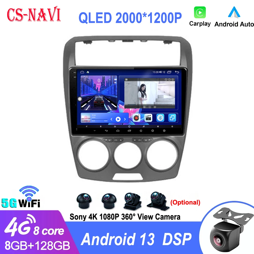 

Для FAW Besturn B50 2009 - 2012 навигация GPS Беспроводная автомобильная стереосистема Android HDR радио 4G Wifi