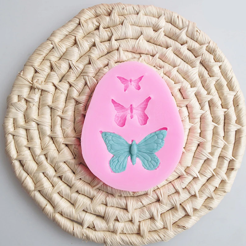 Butterfly Silicone Mold Mini 3d Baking Diy Silicon Cake Molds Baking Accessories DIY Sugar Chocolate Fondant Cake Tool