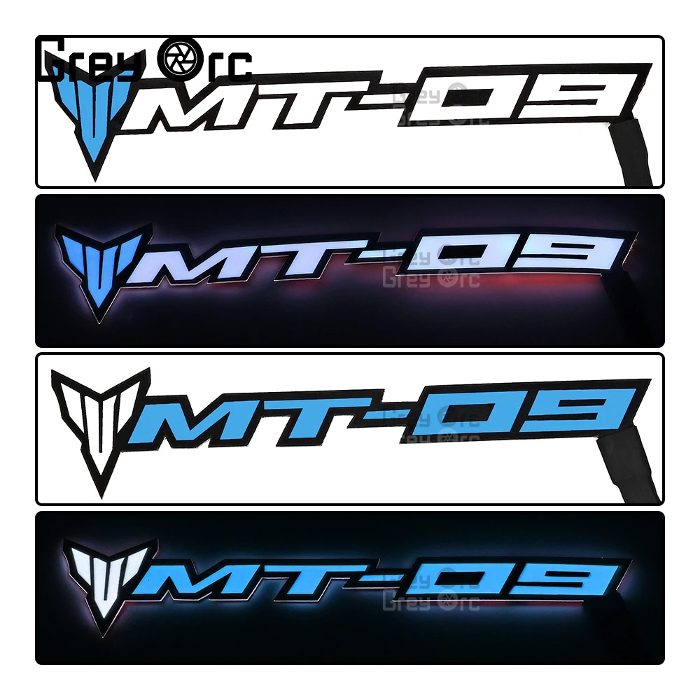 

For YAMAHA MT-09 MT 09 MT09 mt-09 mt09 MT9 Motorcycle Cold Light Decal Sticker Badge Decorative Accessories