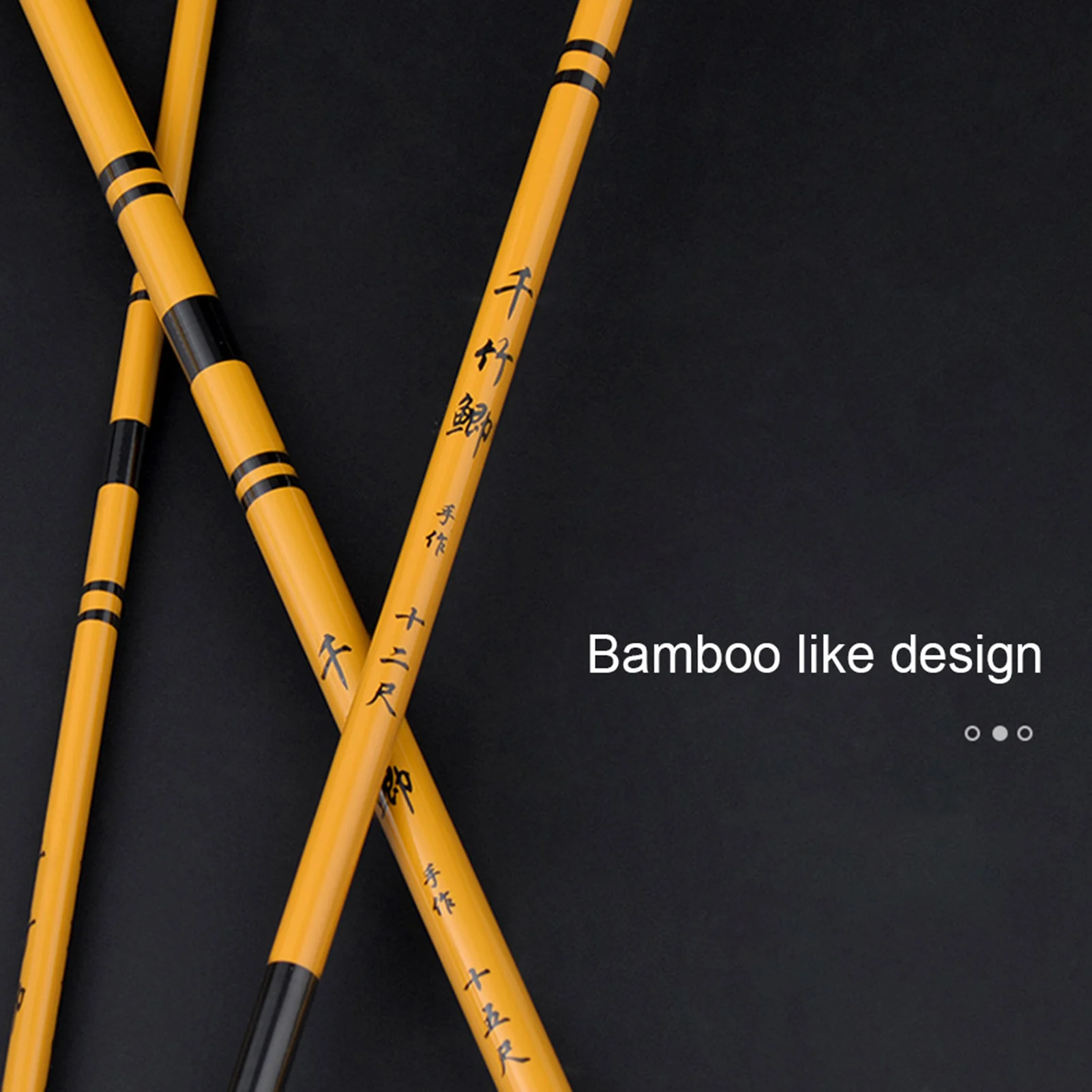 Retractable Light Fishing Rod Ergonomic Handle Design Fishing Rod for Throwing and Near-Water Fishing