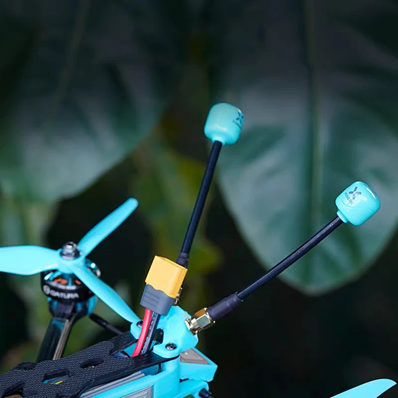 2 قطعة هوائي FOXEER FPV مصاصة 4 Plus 4 + 2 قطعة 5.8 جرام 2.6dBi أومني هوائي صغير RHCP LHCP SMA MMCX UFL لطائرة سباق RC FPV بدون طيار