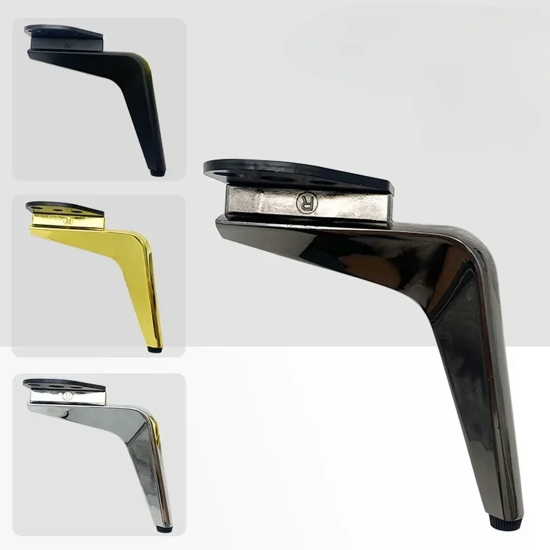 1PC Furniture Cabinet Legs Aluminum Alloy Height 15cm Sofa Feet for Bed Dresser Coffee Table Leg Home Replacement Hardware