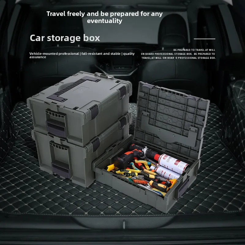 Car Tool Storage Toolbox Stackable Modular Multi Layer Large Portable  Tool Box Set Tool Case Tool Box Tool Box Organizer