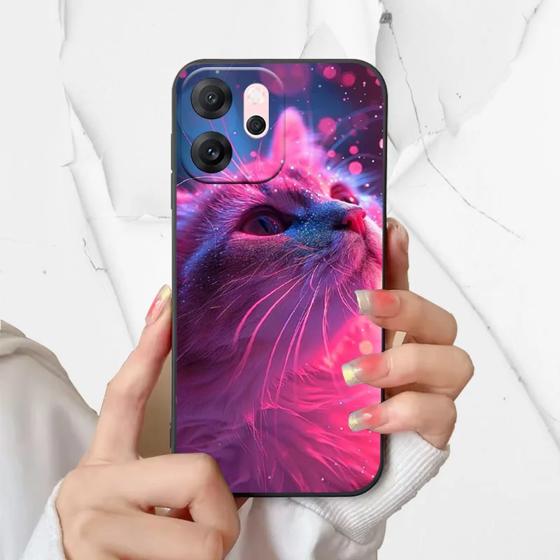 For OPPO Reno 14F Reno14 F 5g Case Shockproof Cover CPH2743 New Fashion Silicon Soft Phone Case For OPPO Reno14F Back Coque Capa