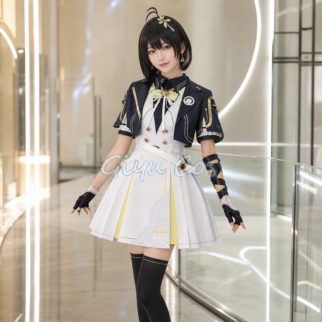 

Wuthering Waves Rover Cosplay Costume Full Set Carnival Uniform Halloween Party Masquerade for Women Game