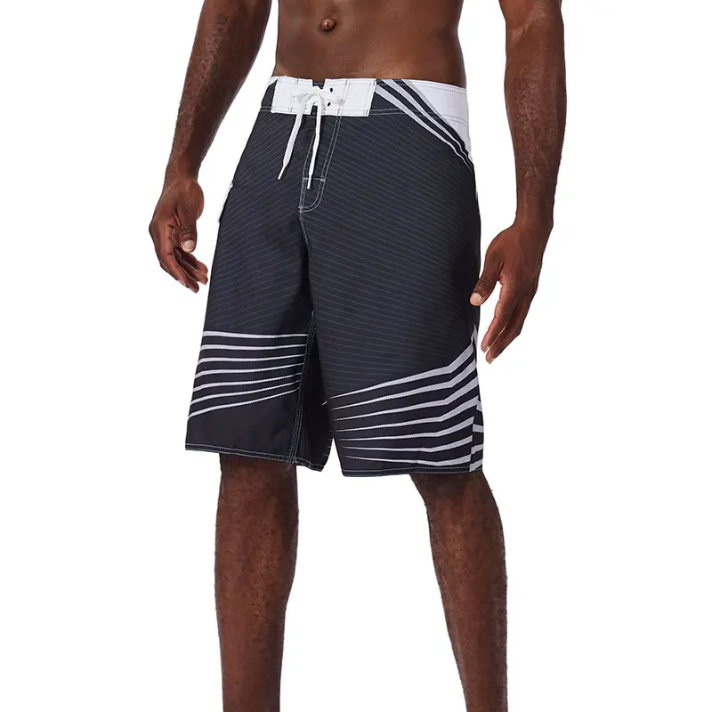 New Summer Men\'S Board Casual Drawstring Pockets Shorts Beach Brand Short Surfing Bermudas Male Boardshorts Quick Dry For Sports