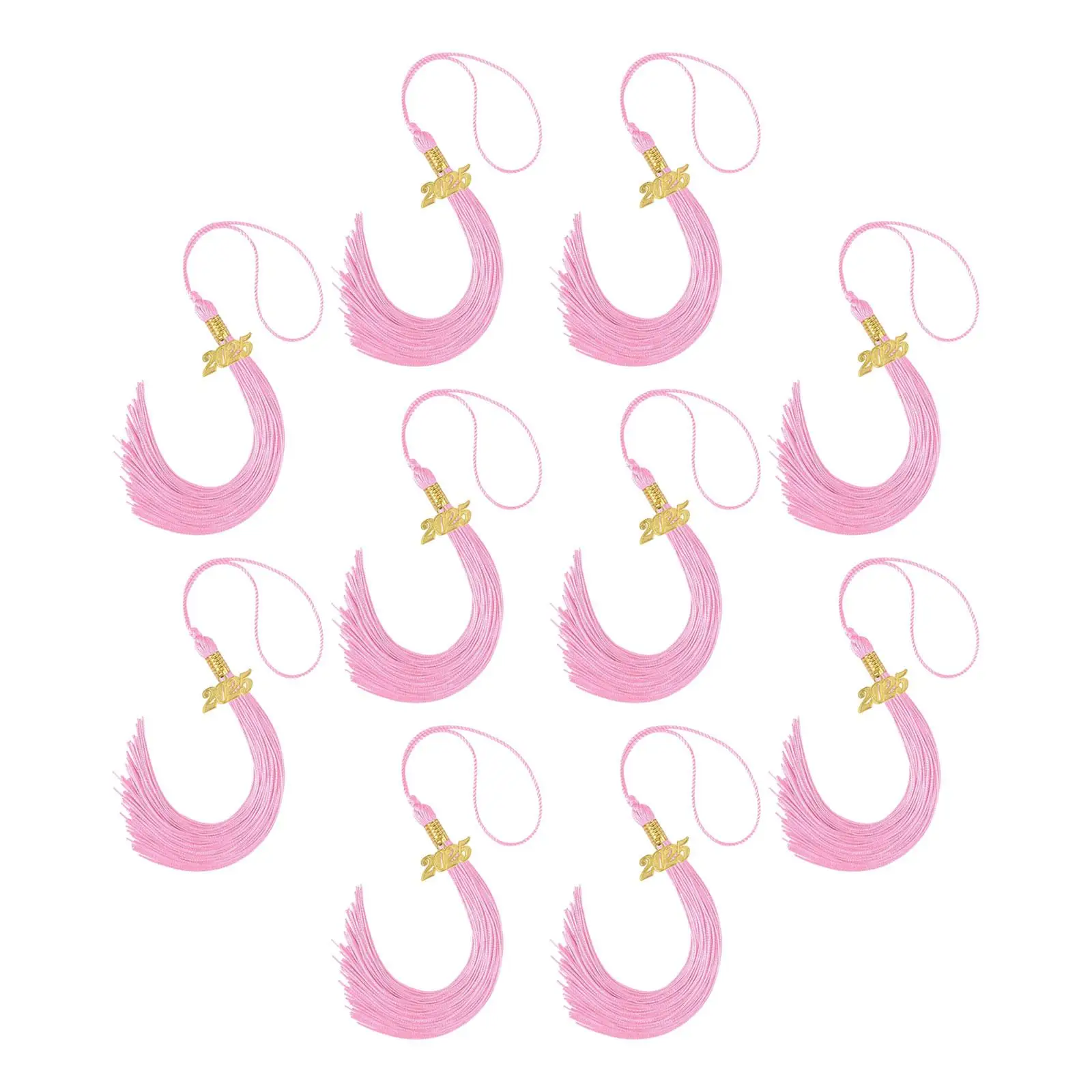 10x شرابات التخرج هدية أكاديمية ديكور قبعة التخرج شرابات لسلاسل المفاتيح #2