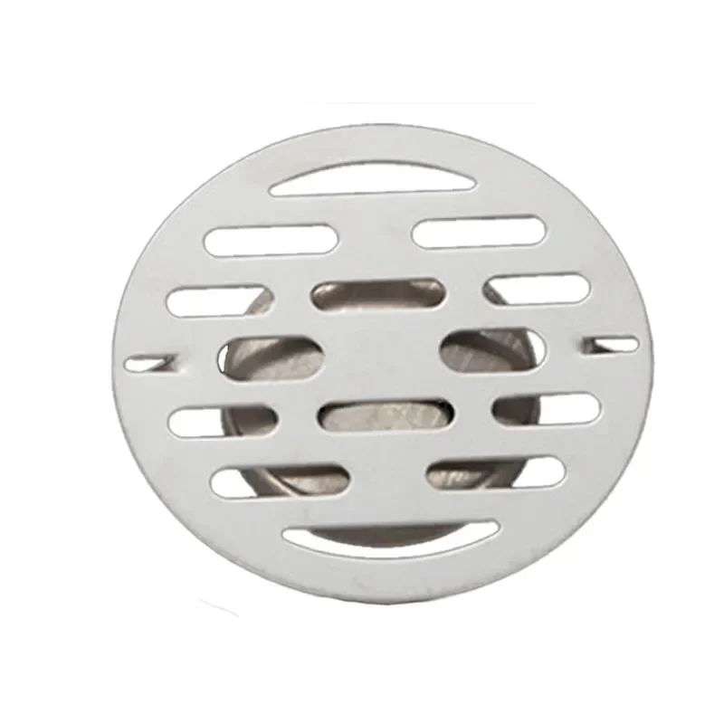 Stainless steel floor drain cover overflow Round Anti-clogging shower Drain hair catcher for bathroom wash machine toilet sewer