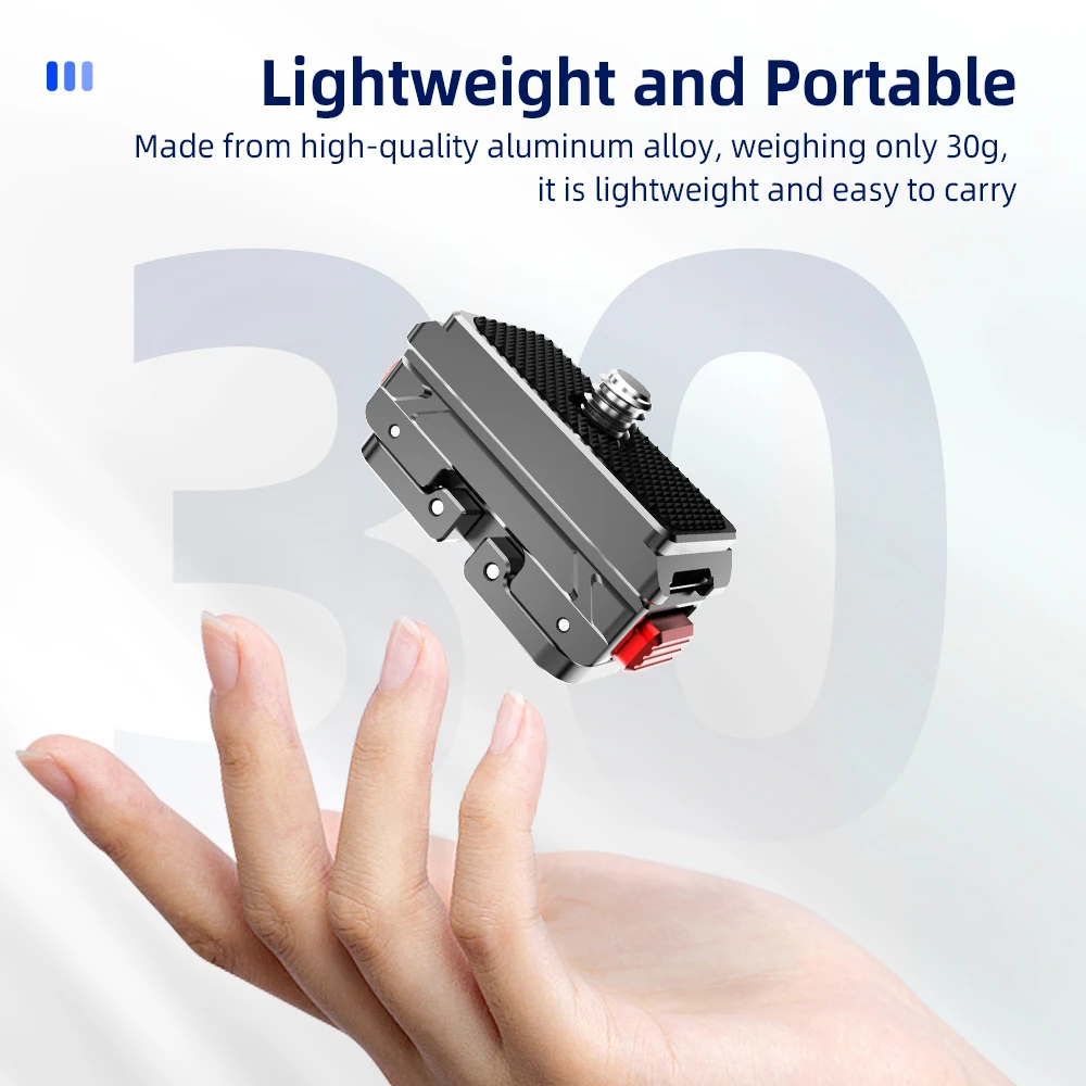 Flymile Metall-Schnellwechselhalterung für Insta360 X6/X5/Ace Pro 2 Kamera Magnetische Basis Erweiterungshalterung Adapter Zubehör – Detail 7