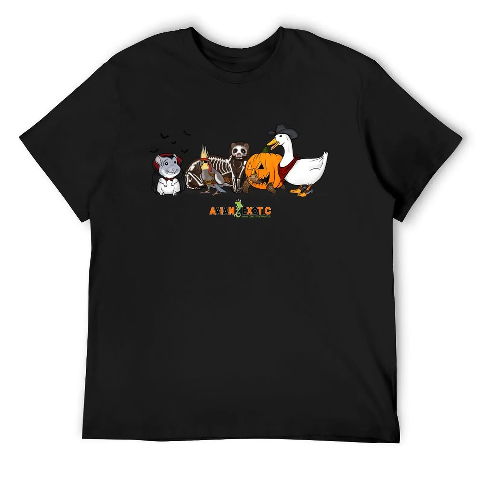 

AEAC Halloween Critters T-Shirt custom shirt oversized t shirt Short sleeve tee shirts graphic tee men