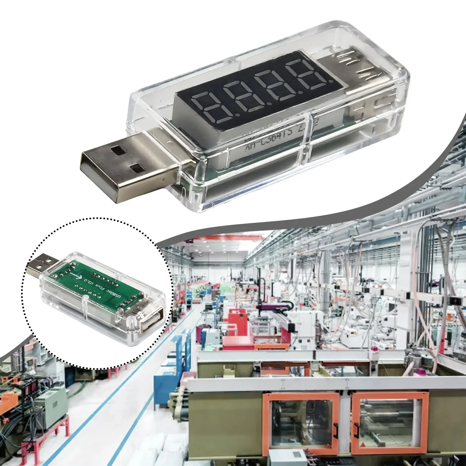 USB Mobile Power Tester Accurate Range High Precision Reliable Performance Measure Voltage and Current of USB Devices