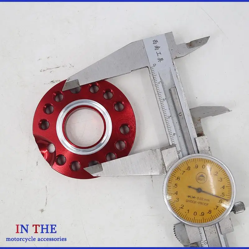 ATV Motorcycle CNC Carb Carburetor Inlet Manifold Adjuster Universal Flange Spinner Plate Adaptor For Honda Etc