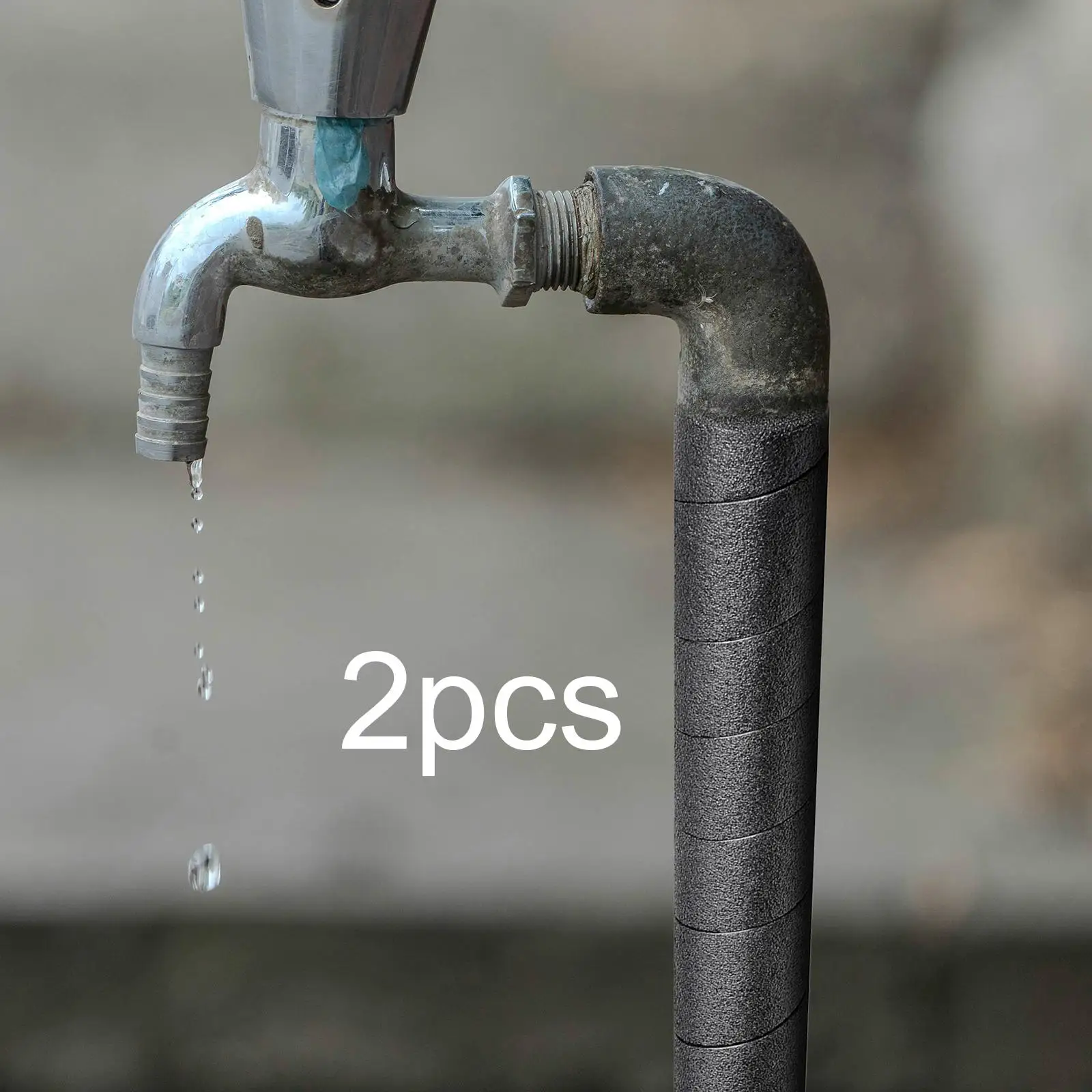 

2Pcs Pipe Insulation Foam Tubes 15.75 inch Foam Tubing for Winter Water Pipe