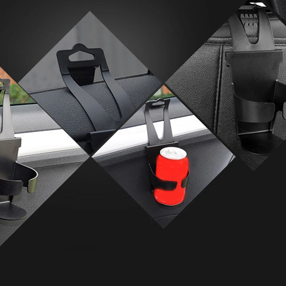 

3pcs Universal Car Beverage Holder Multifunctional Vehicle Drink Rack Space-Saving Cup Holder For Seat Back Door Side Durable