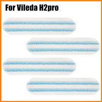 For Vileda H2prO/O-Cedar H2prO Robot Vacuum Cleaner Flat  Mop Pad Rags Home Floor Cleaning Spare Replacement  Accessories