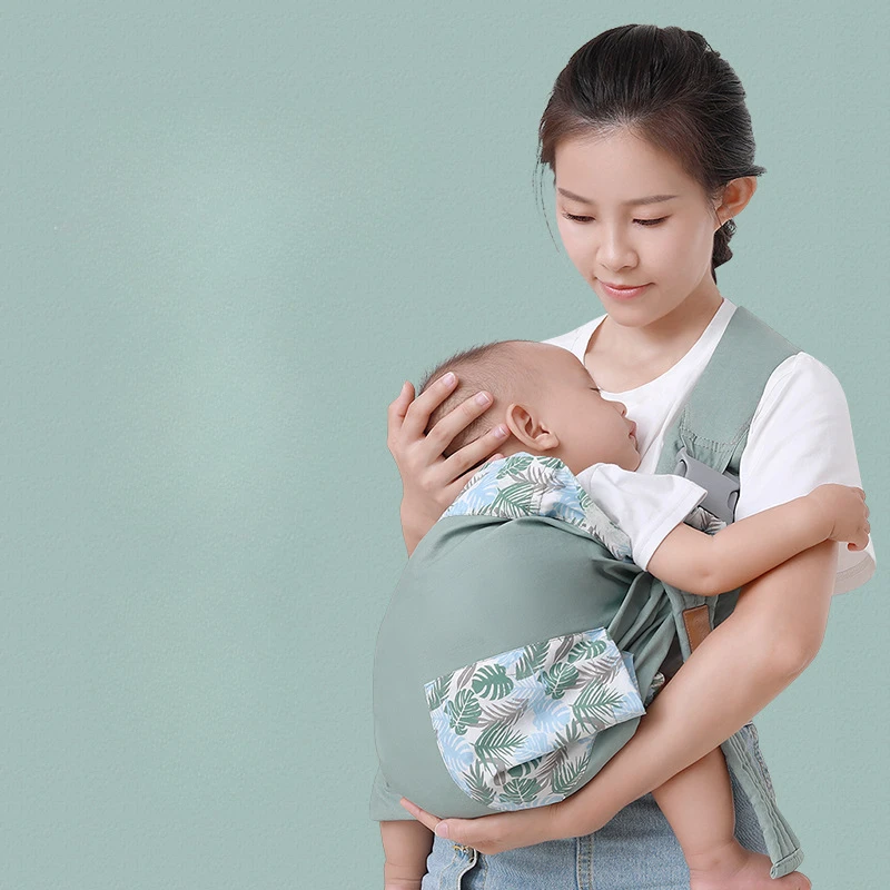 Horizontal Hug Style Baby Back Scarf for Easy Carrying of Babies When Going Out Portable Tool for Carrying Newborns Front Hug