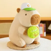 25-55CM Kapibala Capybara Plush Toy Internet Celebrity Capybara Jun Doll Ugly Cute Doll Guinea Pig Doll Boys Girls Anime Kawaii