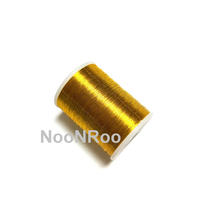 MetallicThread 230m/Spool  142YDS Fishing Rod Guide Wrapping Thread Repair Component DIY Rod Building NooNRoo  1PCS