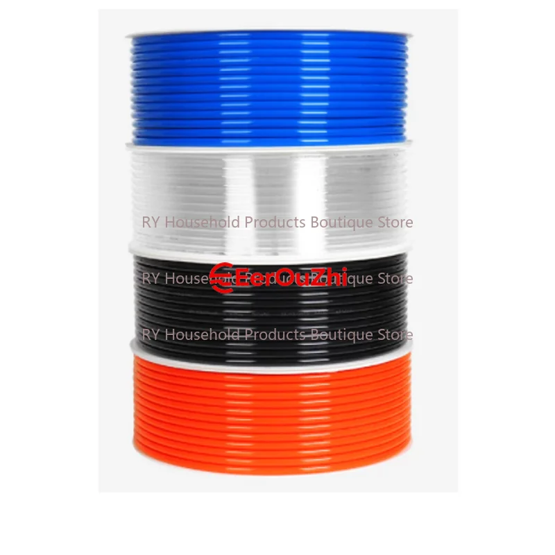 3  Meters Pneumatic Tube Air Tubing Component Pneumatic Air Hose 4mm 6mm 8mm 10mm 12mm PU Pipe Air Line Hose for Compressor
