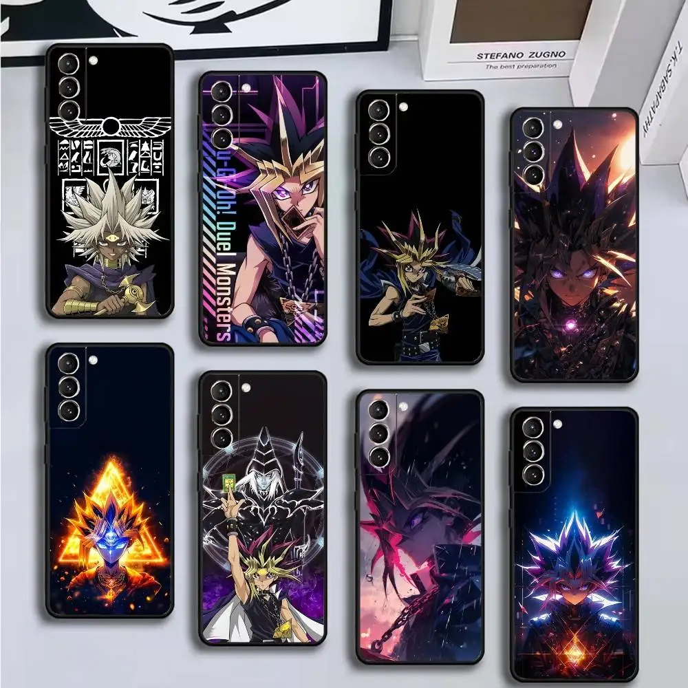 

Y-Yu Gi Oh Anime Phone Case For Samsung GalaxyA13,21s,22,31,32,52,53,71,72,73,Soft Black Cover