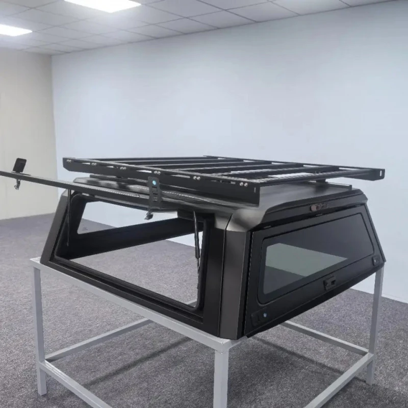 Hot Selling Aluminum & Steel Pickup High Cover Camper Shell Truck Canopy Topper For Off-Road Vehicle Models